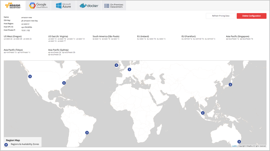 Geo-distributed