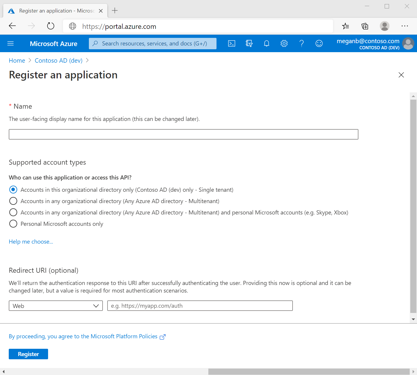 Prepare Azure cloud to install Yugabyte Platform